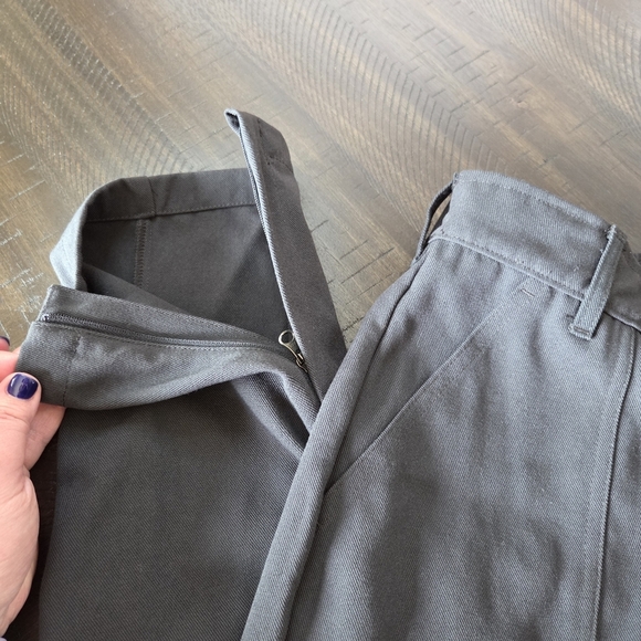 NIKE Jordan Women’s Woven Pants FN5446 045  Sz XS New Basketball  Gray/black - Picture 11 of 13